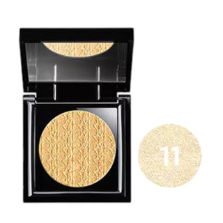 RVB The Make Up Mono Eyeshadow Pearly Champagne #11 in a single palette.