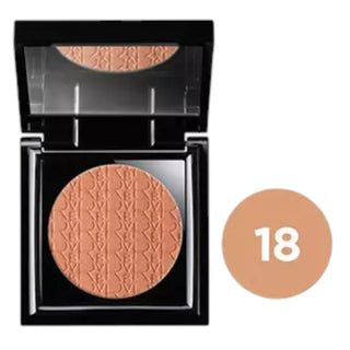 RVB The Make Up Mono Eyeshadow Matte Soft Caramel #18 in a single palette.