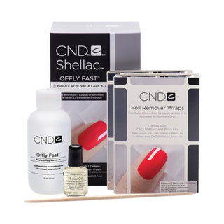 CND Offly Fast 8min Shellac Removal Kit