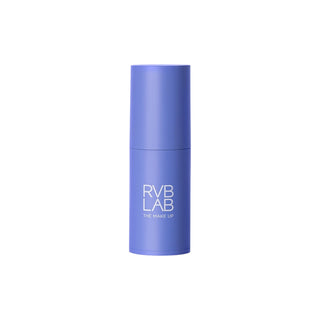 Closed RVB LAB makeup stick in a matte purple tube with white text reading 'RVB LAB The Make Up' shown upright.
