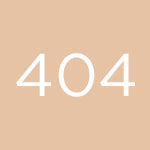 Square swatch of shade 404 in a light beige colour, with white text ‘404’ centered on it.