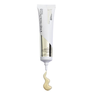 40ml tube of Anti-Dark Spot Illuminating Peel-off Mask by Diego Dalla Palma, with swatch of the golden mask.