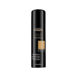 L'Oreal Professional Hair Touch Up Blonde/Dark Blonde in a spray can.