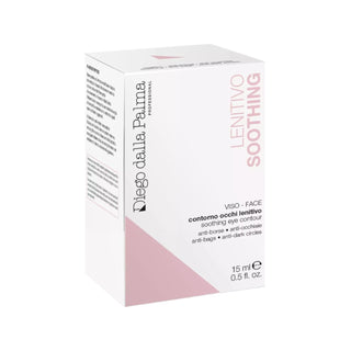 White and pink box of Diego Dalla Palma Soothing Eye Contour 15ml.