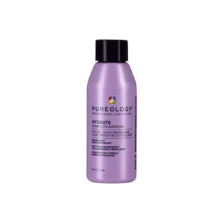 50ml mini bottle of Pureology Hydrate Shampoo.