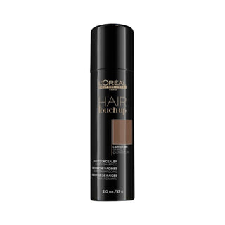 L'Oreal Professional Hair Touch Up Light Brown in a spray can.