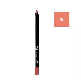 Water-resistant lip pencil in shade Salmon (#62) by RVB The Make Up.