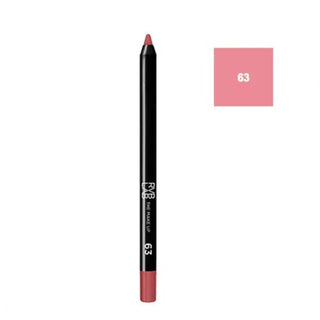 Water-resistant lip pencil in shade Antique Pink (#63) by RVB The Make Up.