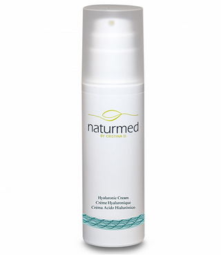 Naturmed Hyaluronic Cream 150ml in a pump bottle.